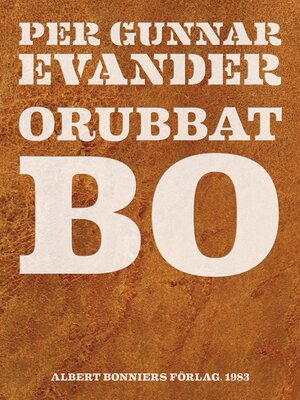cover image of Orubbat bo